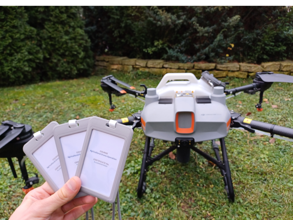 Dilectro obtains DJI Agriculture instructor certifications